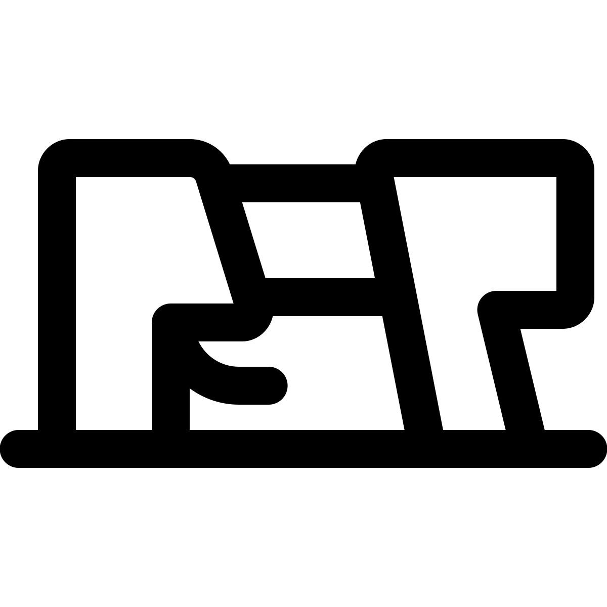 windows 11 outline style pistola de aire comprimido icon