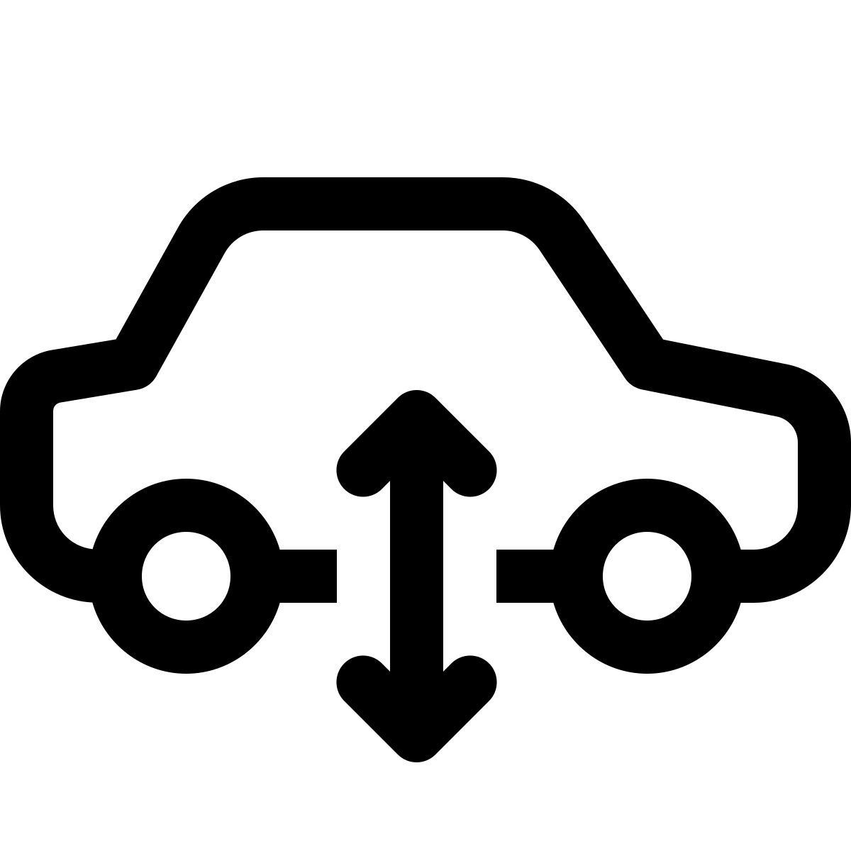 windows 11 outline style aviso de suspensão a ar icon