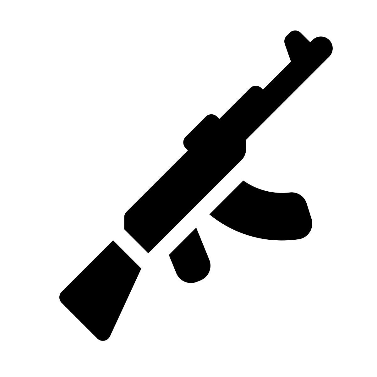 windows 11 outline style ak 47 icon