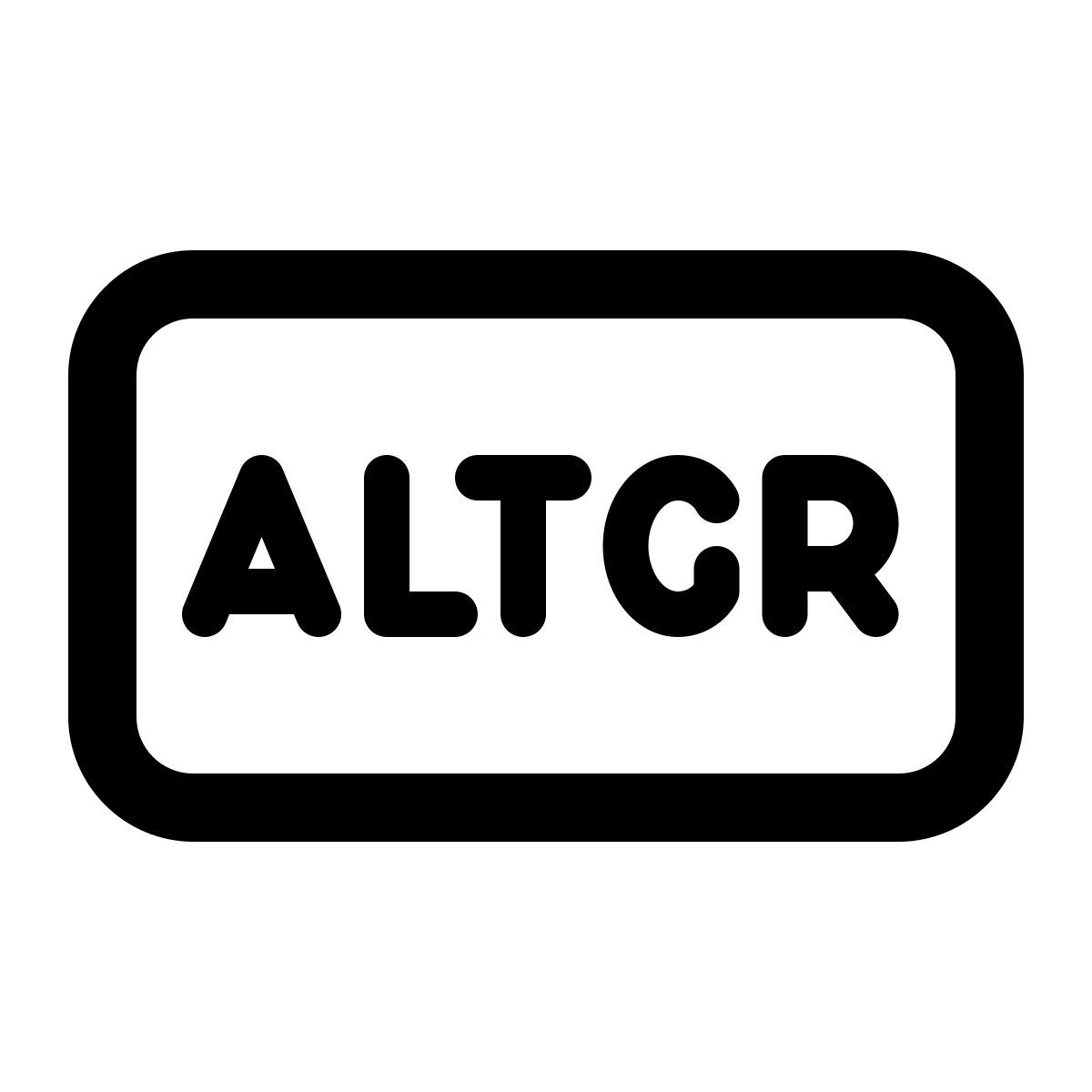 windows 11 outline style altgr icon