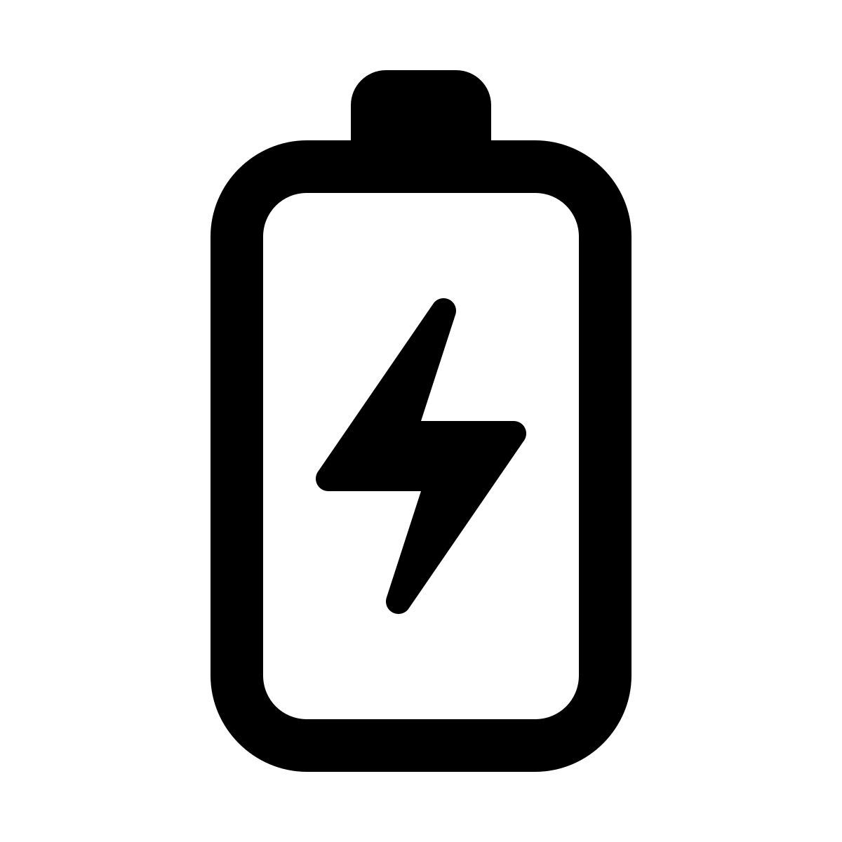 windows 11 outline style android l battery icon