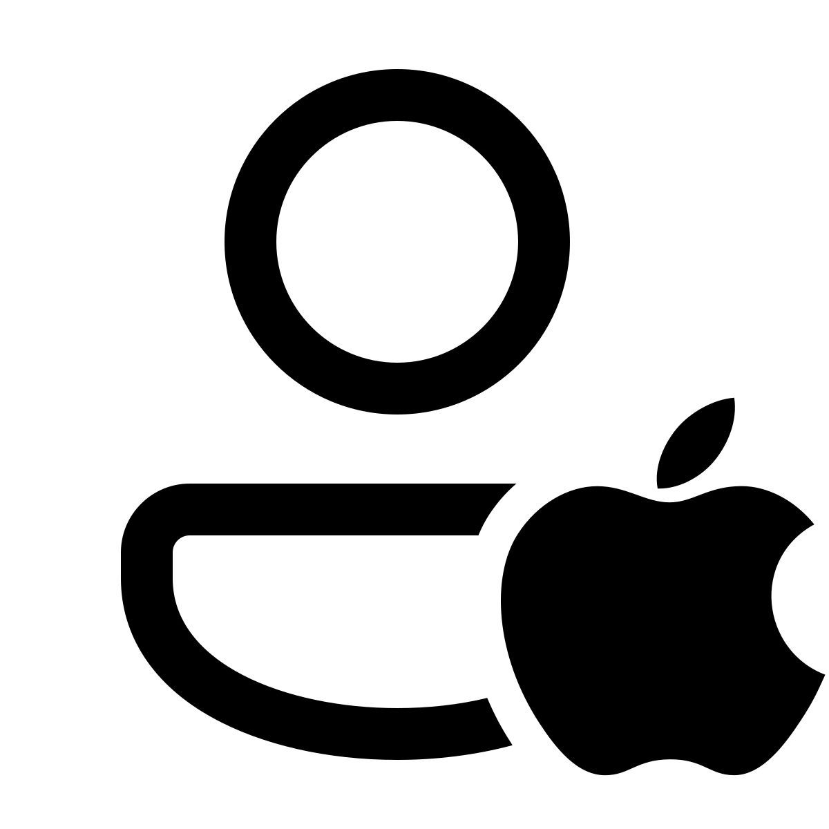 windows 11 outline style 苹果用户 icon