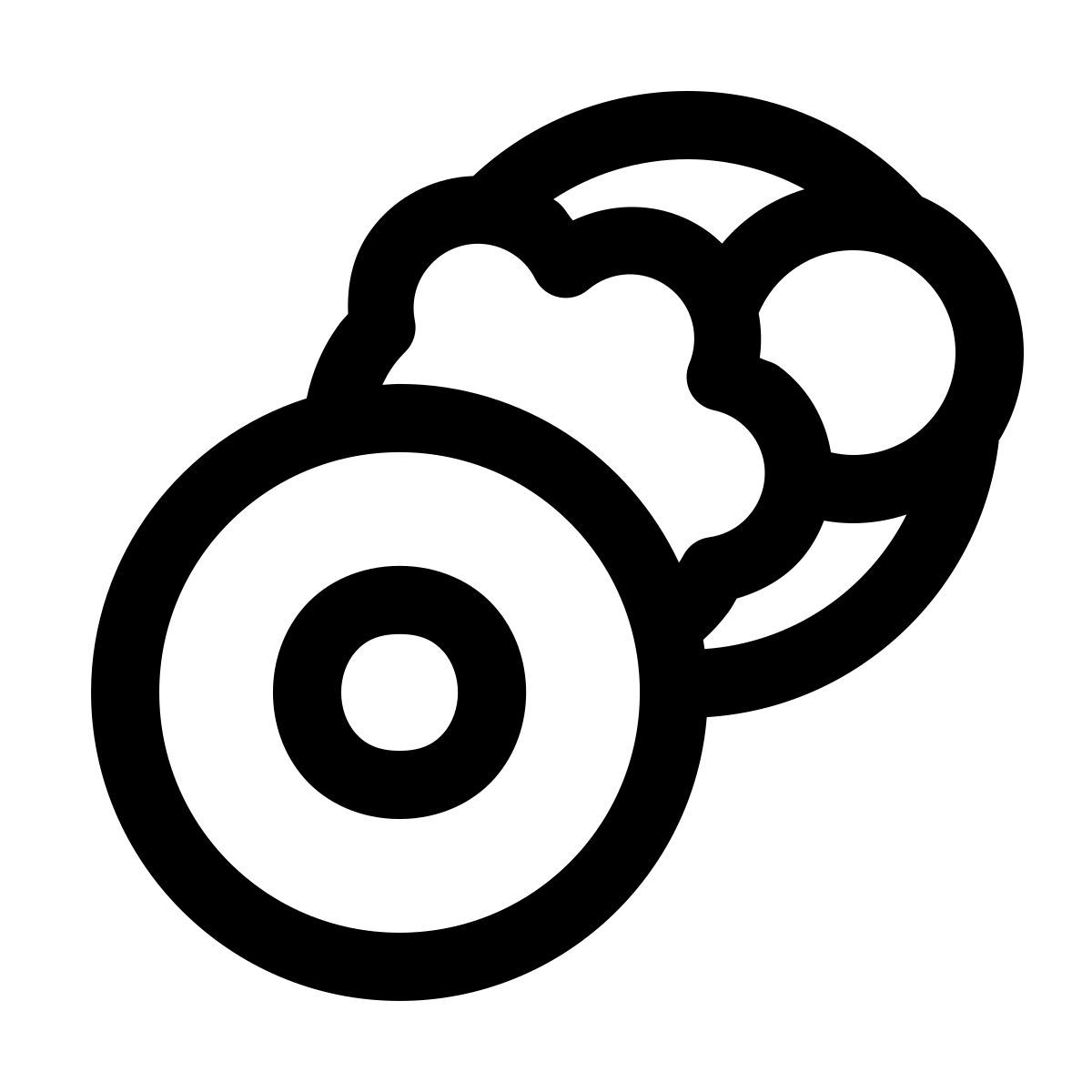 windows 11 outline style 贝果 icon