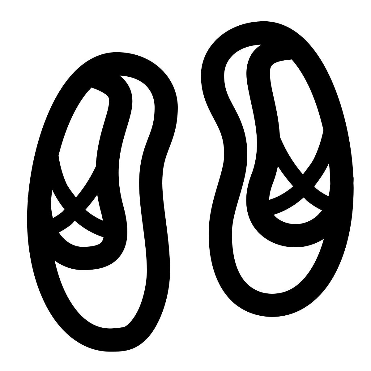 windows 11 outline style 芭蕾舞鞋 icon