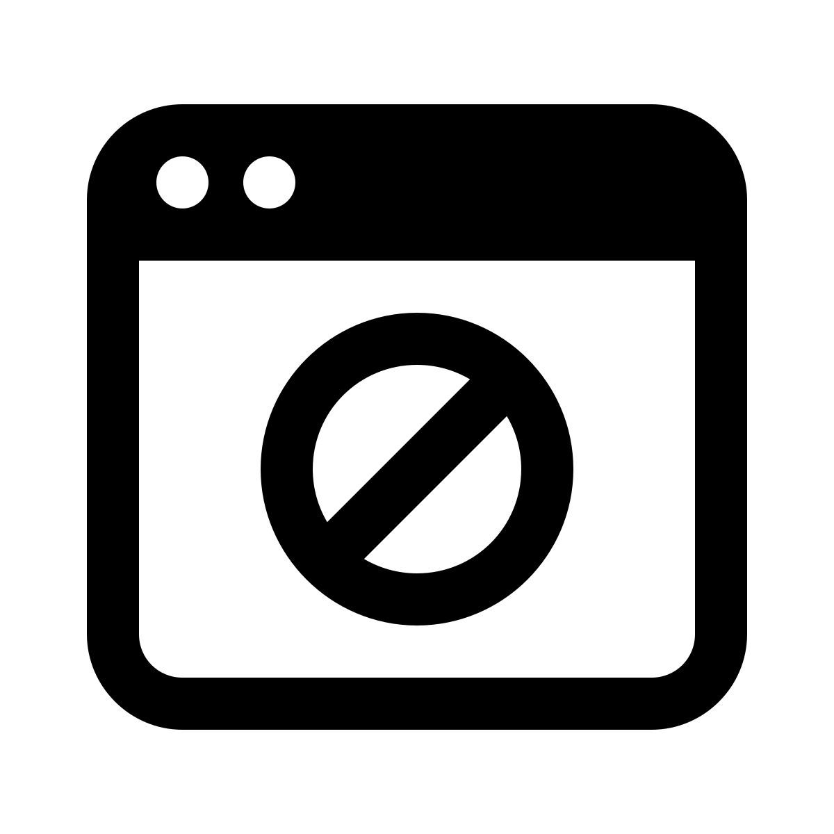 windows 11 outline style 行为拦截 icon