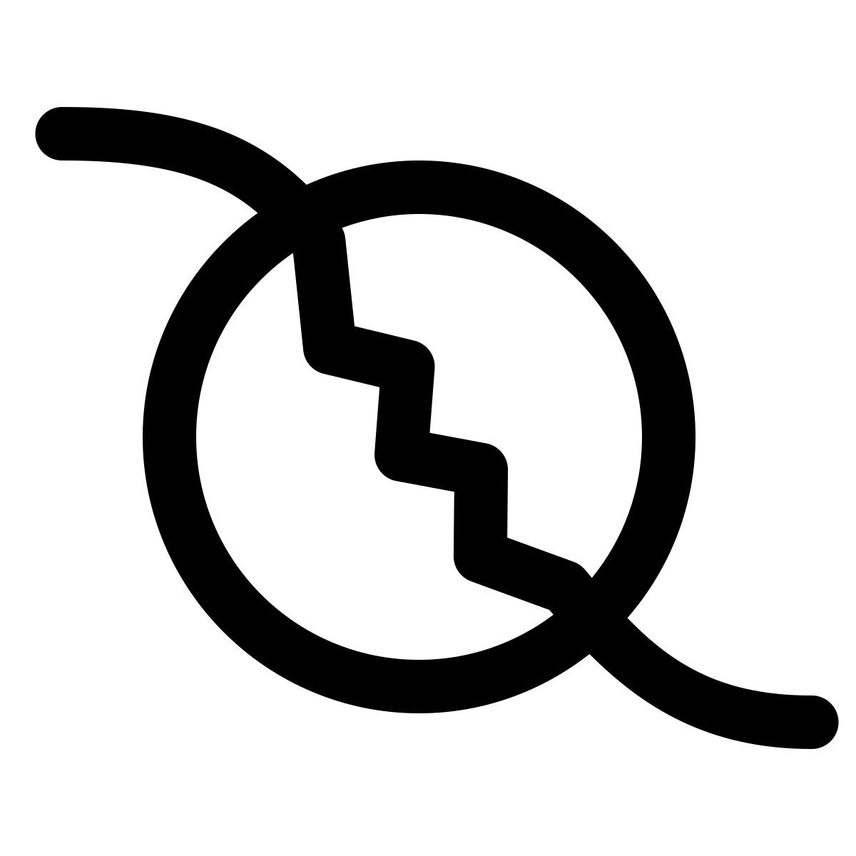 windows 11 outline style profundidade de bits icon