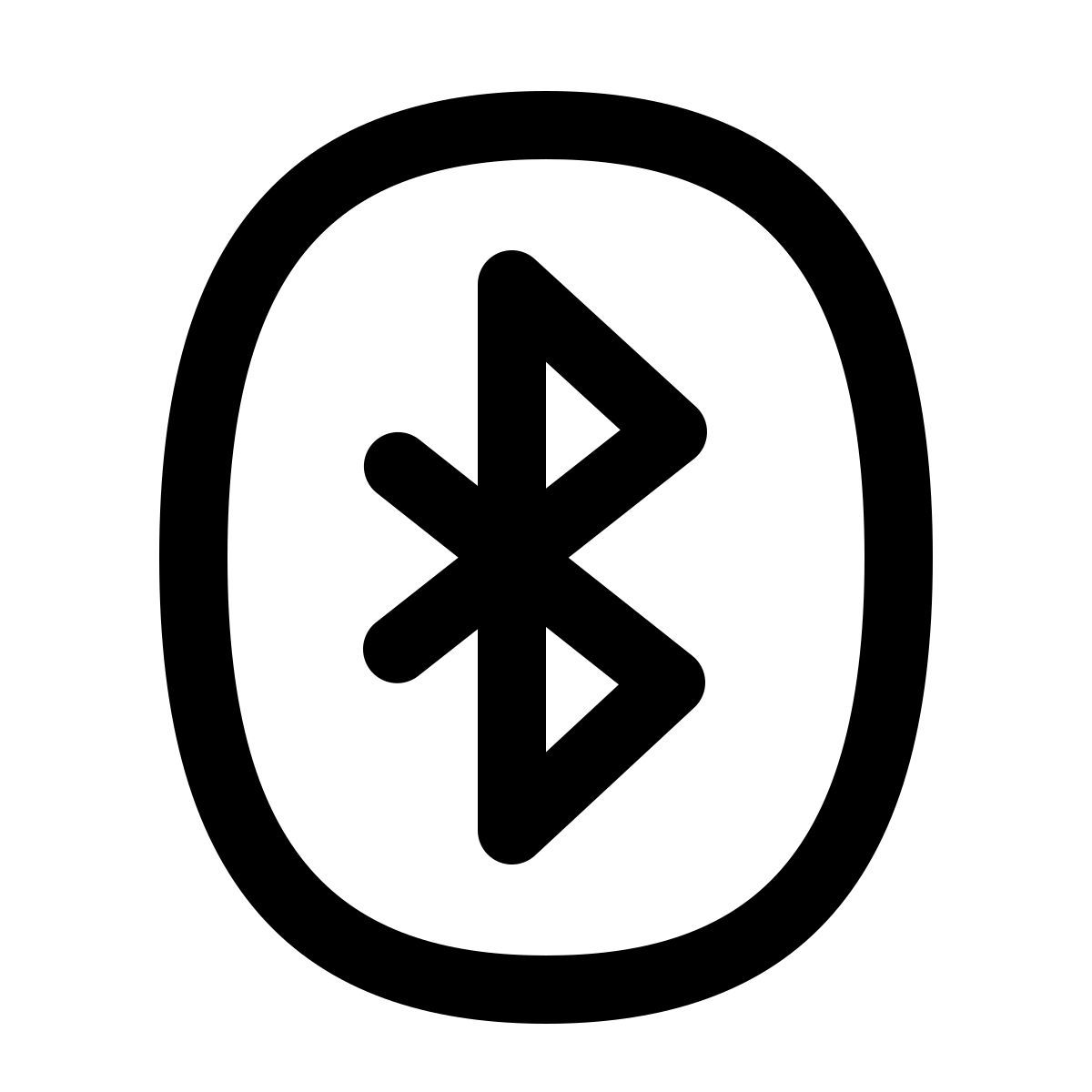 windows 11 outline style bluetooth 2 icon