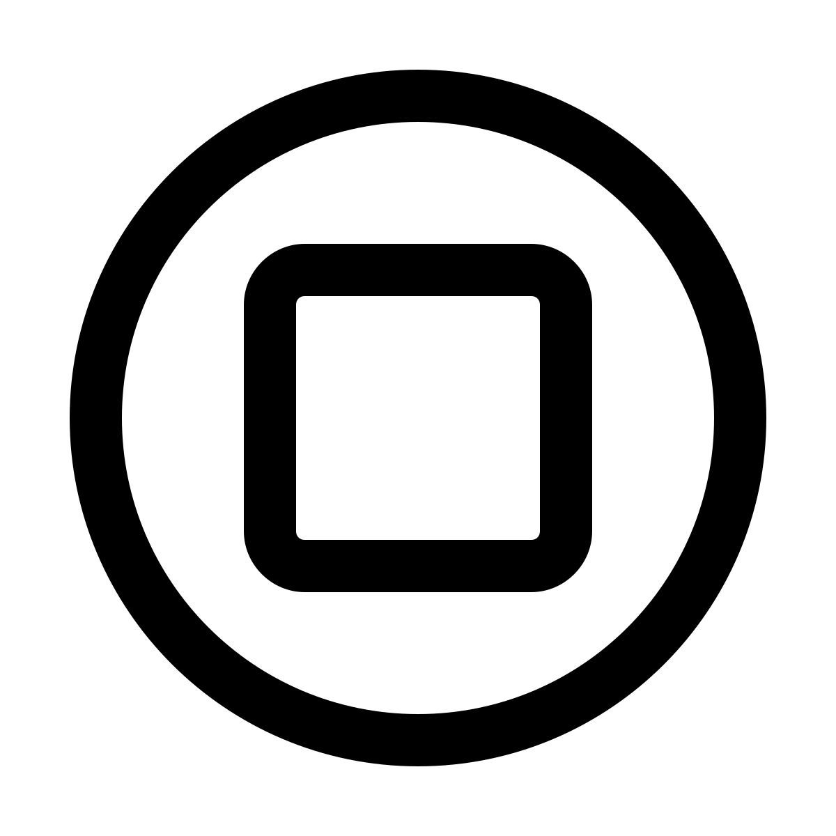 windows 11 outline style punto de interrupción icon