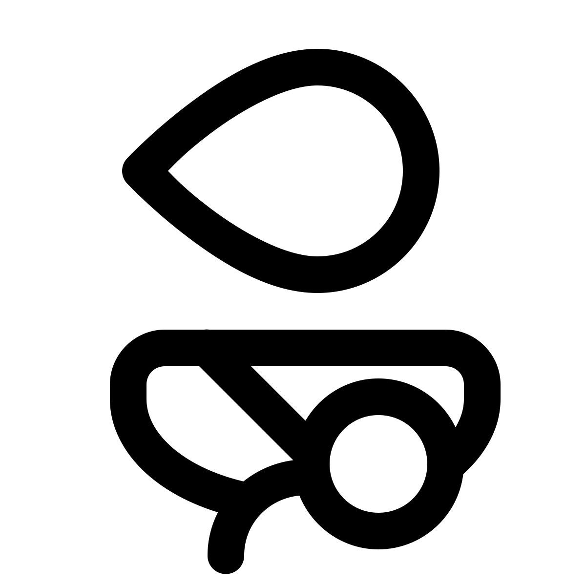 windows 11 outline style breastfeeding icon