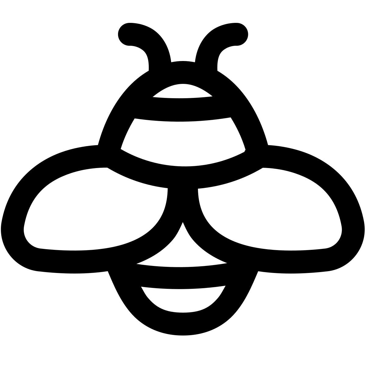 windows 11 outline style 熊蜂 icon