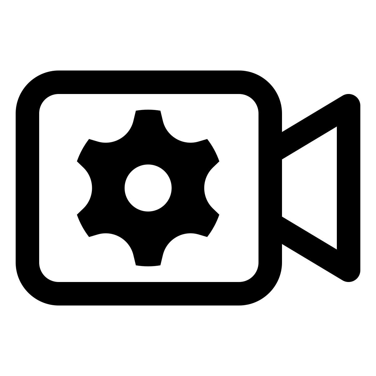 windows 11 outline style 相机自动化 icon