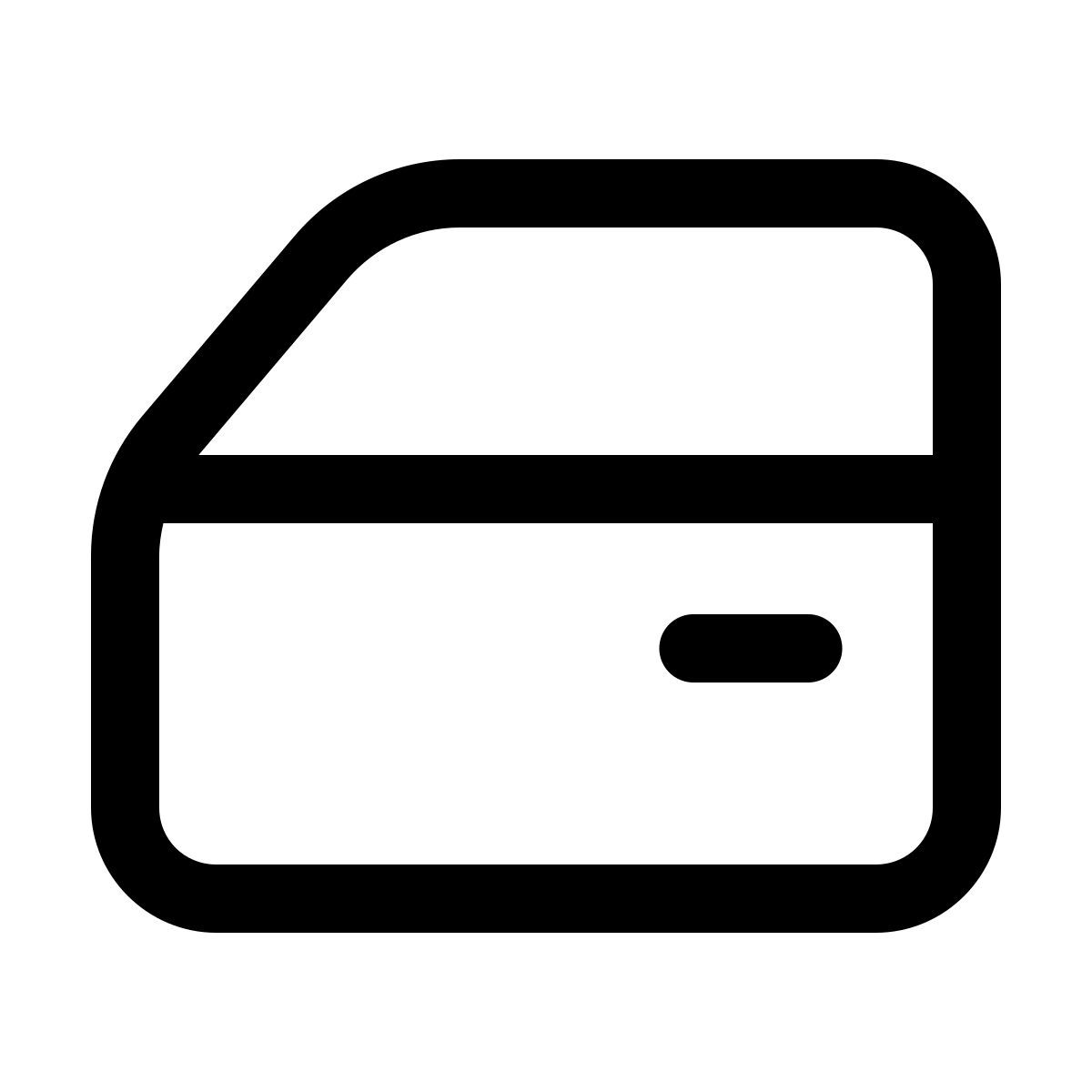 windows 11 outline style car door icon