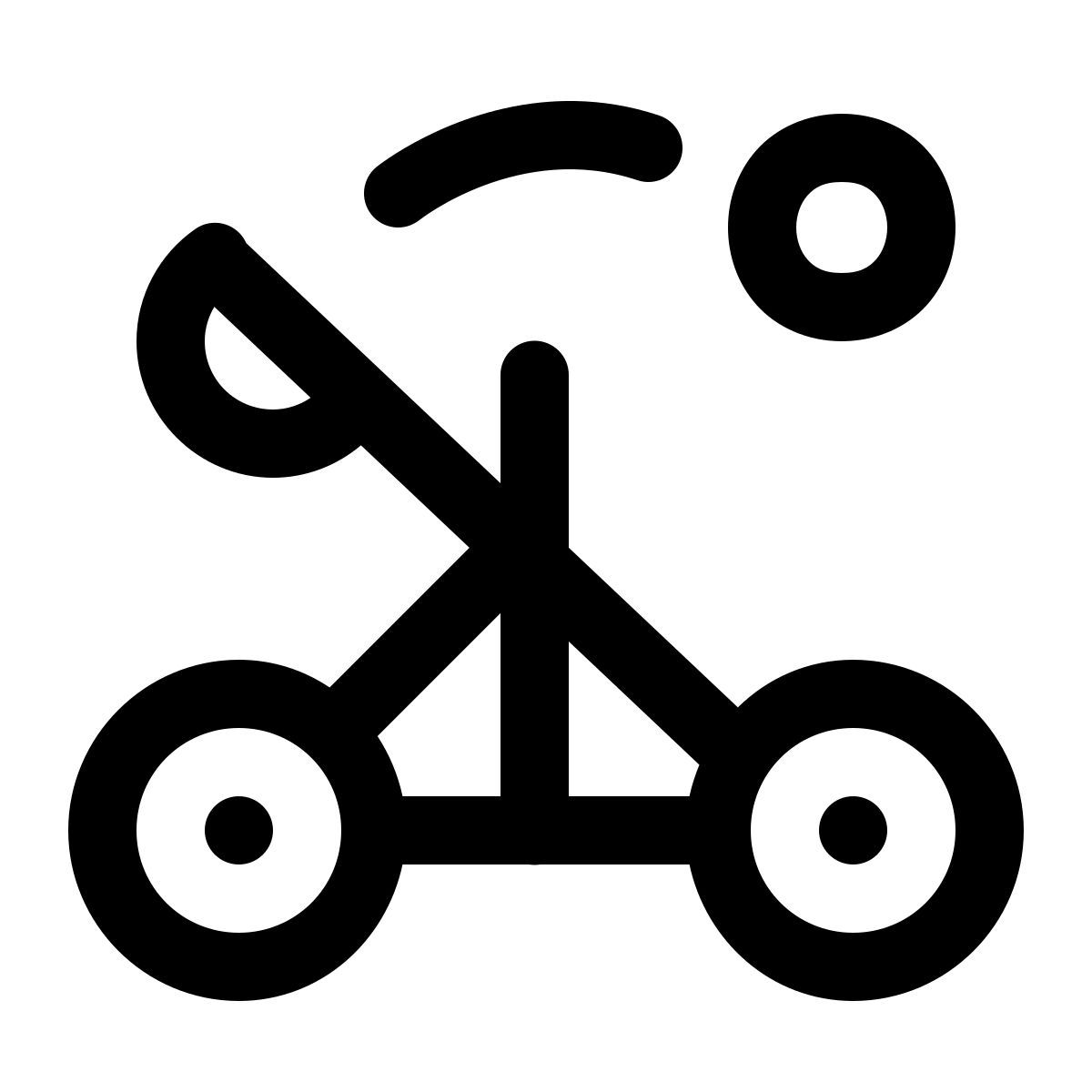 windows 11 outline style 弹射器射击 icon