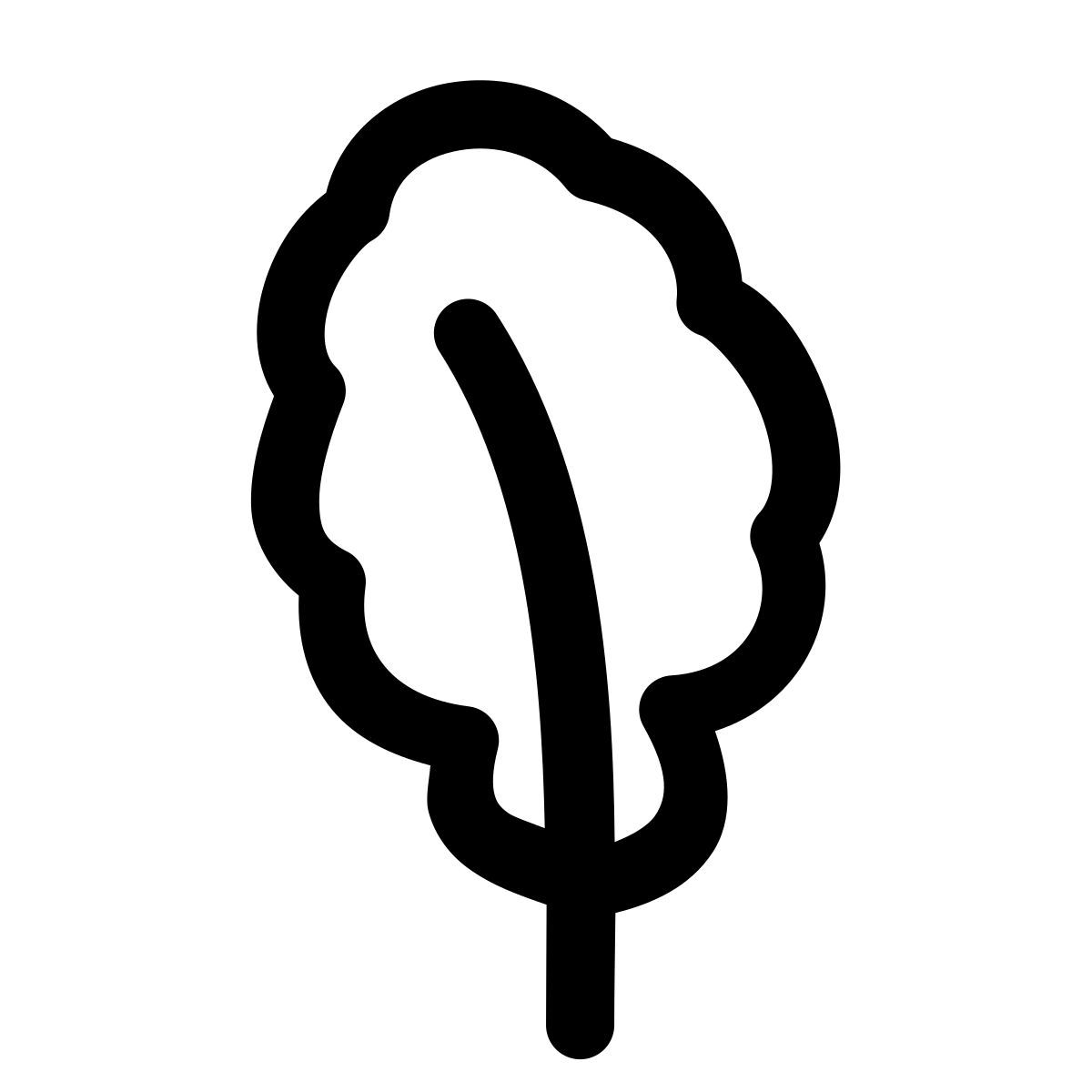 windows 11 outline style 甜菜 icon