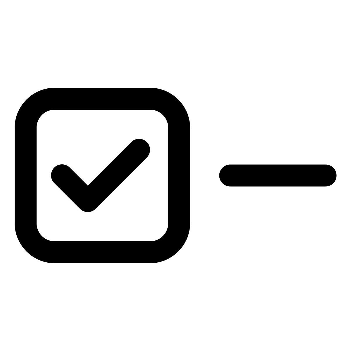 windows 11 outline style case à cocher icon