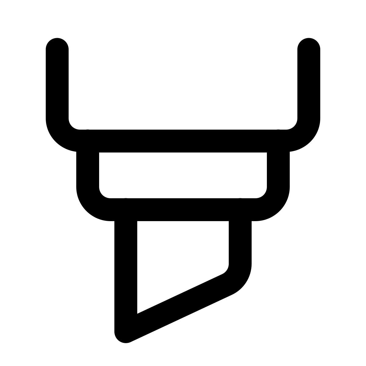 windows 11 outline style chisel tip marker icon