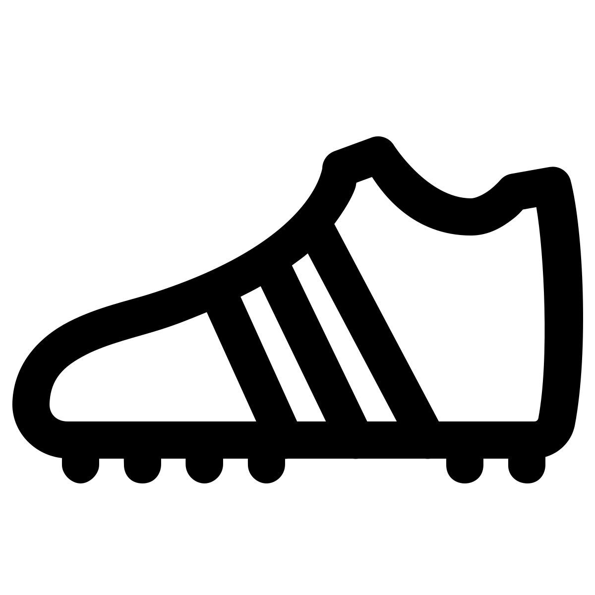 windows 11 outline style cleats icon