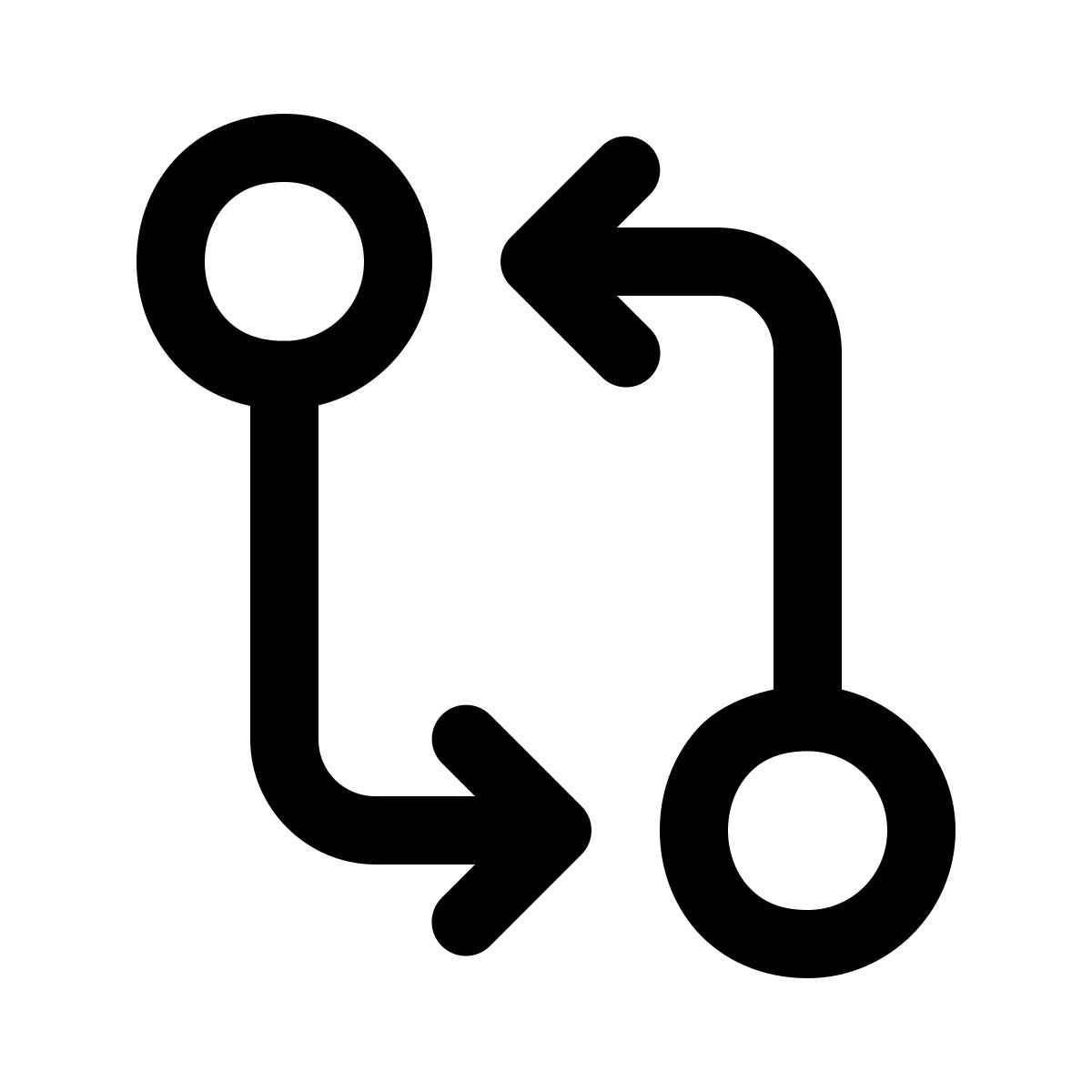 windows 11 outline style comparar git icon