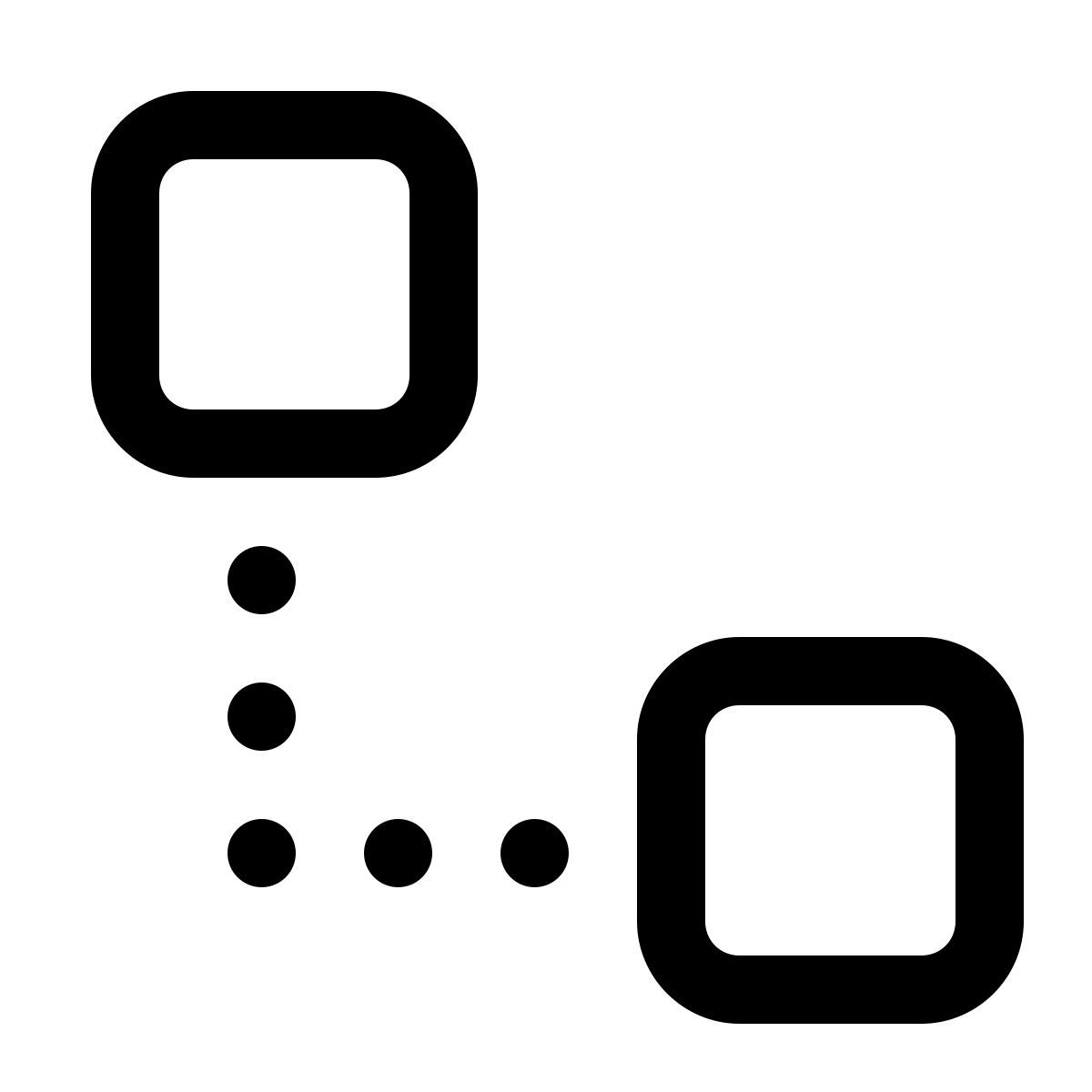 windows 11 outline style conexão de computadores icon