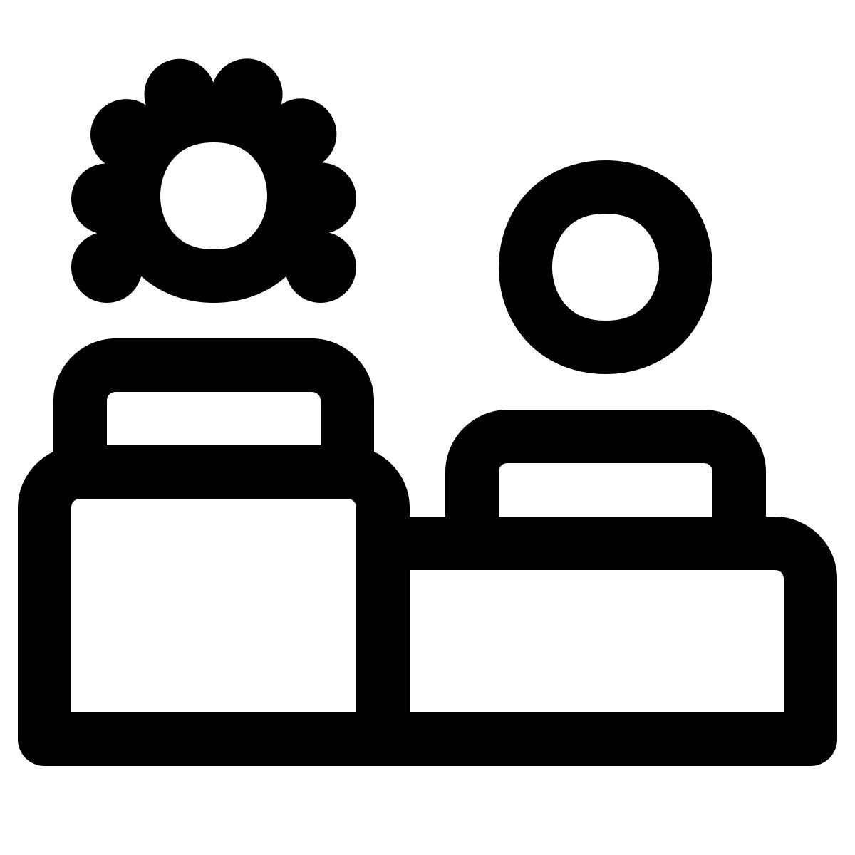 windows 11 outline style 法庭 icon