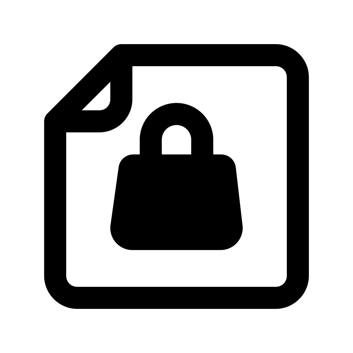 windows 11 outline style note de crédit icon