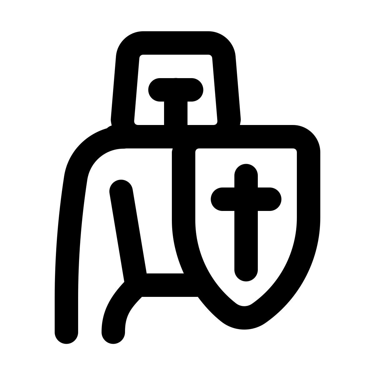 windows 11 outline style 十字军 icon