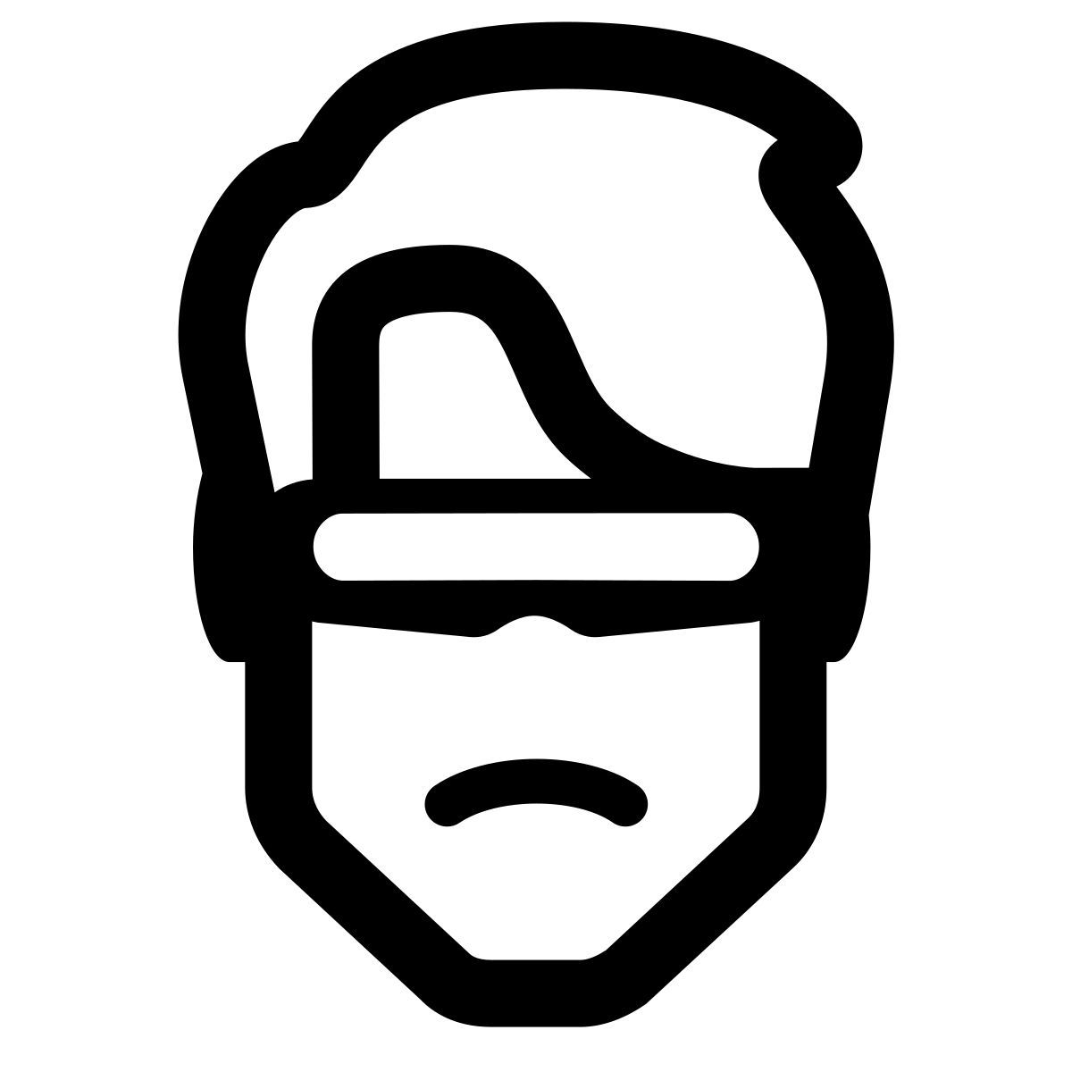 windows 11 outline style cyclop marvel icon