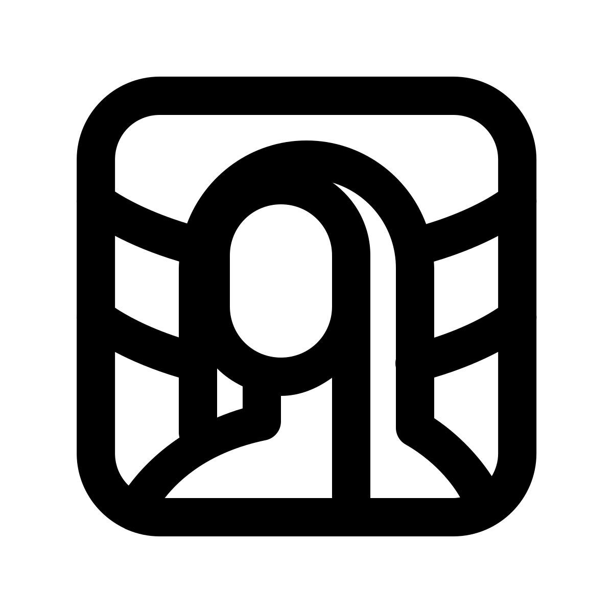 windows 11 outline style 每日艺术 icon