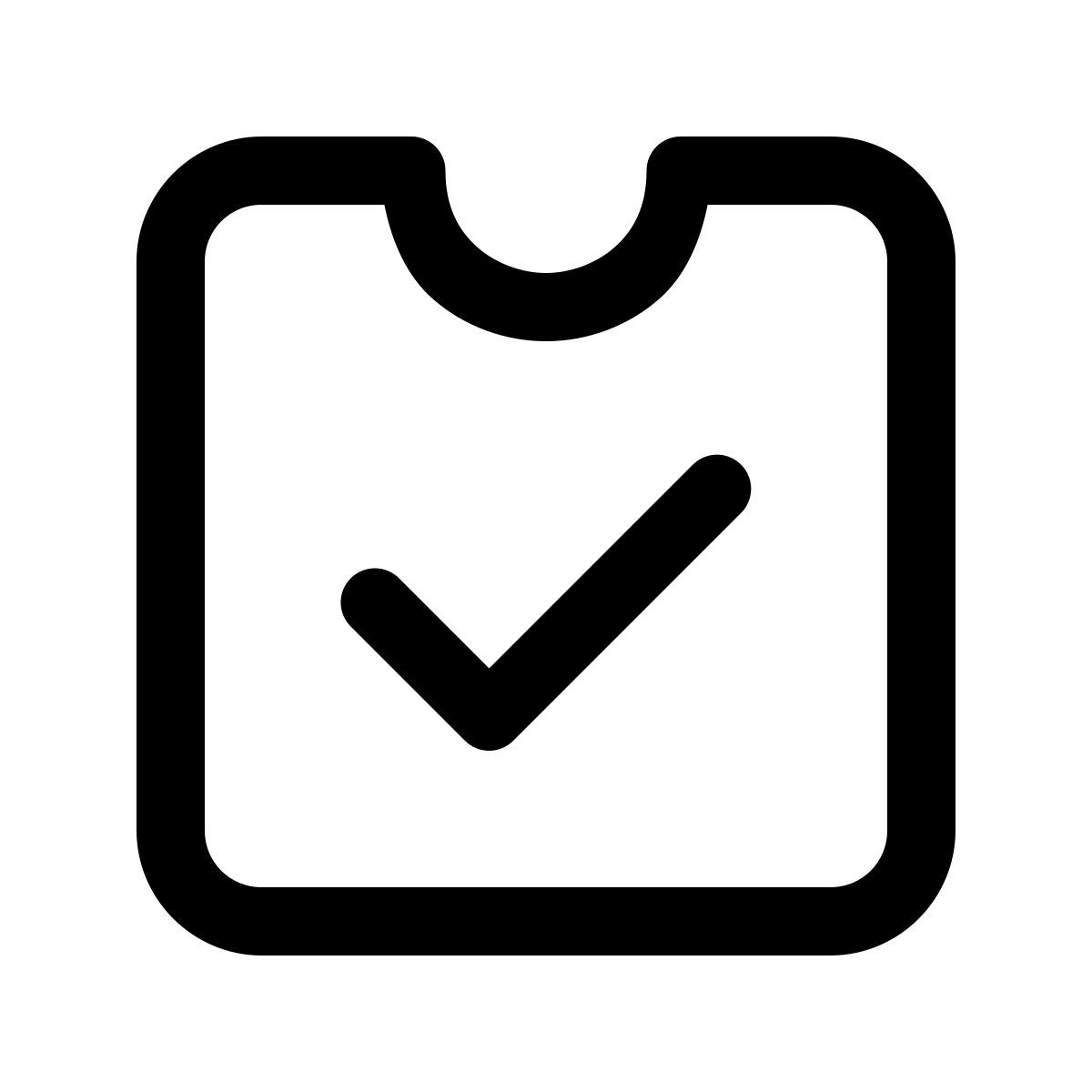 windows 11 outline style 데이터 도착 icon