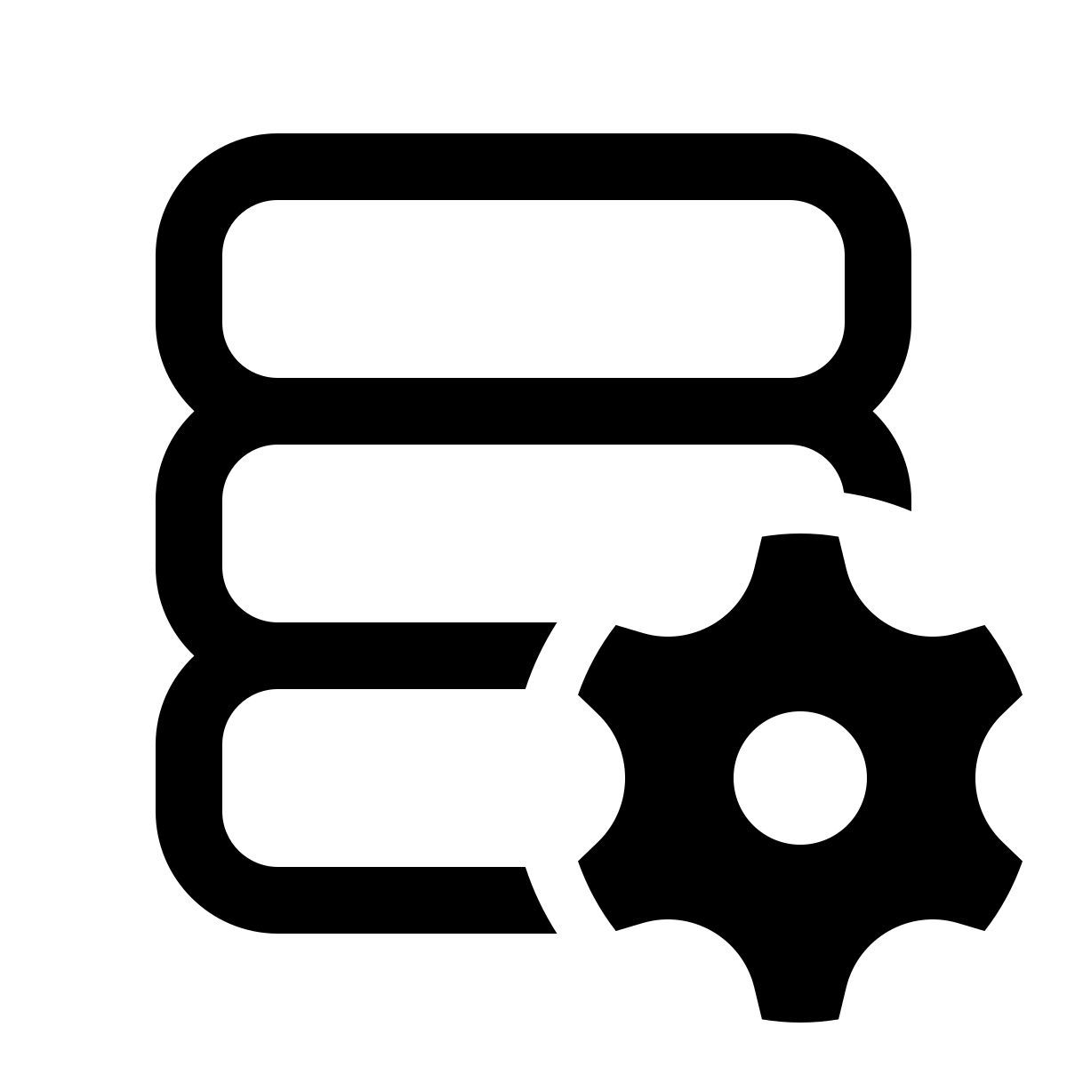 windows 11 outline style datenkonfiguration icon