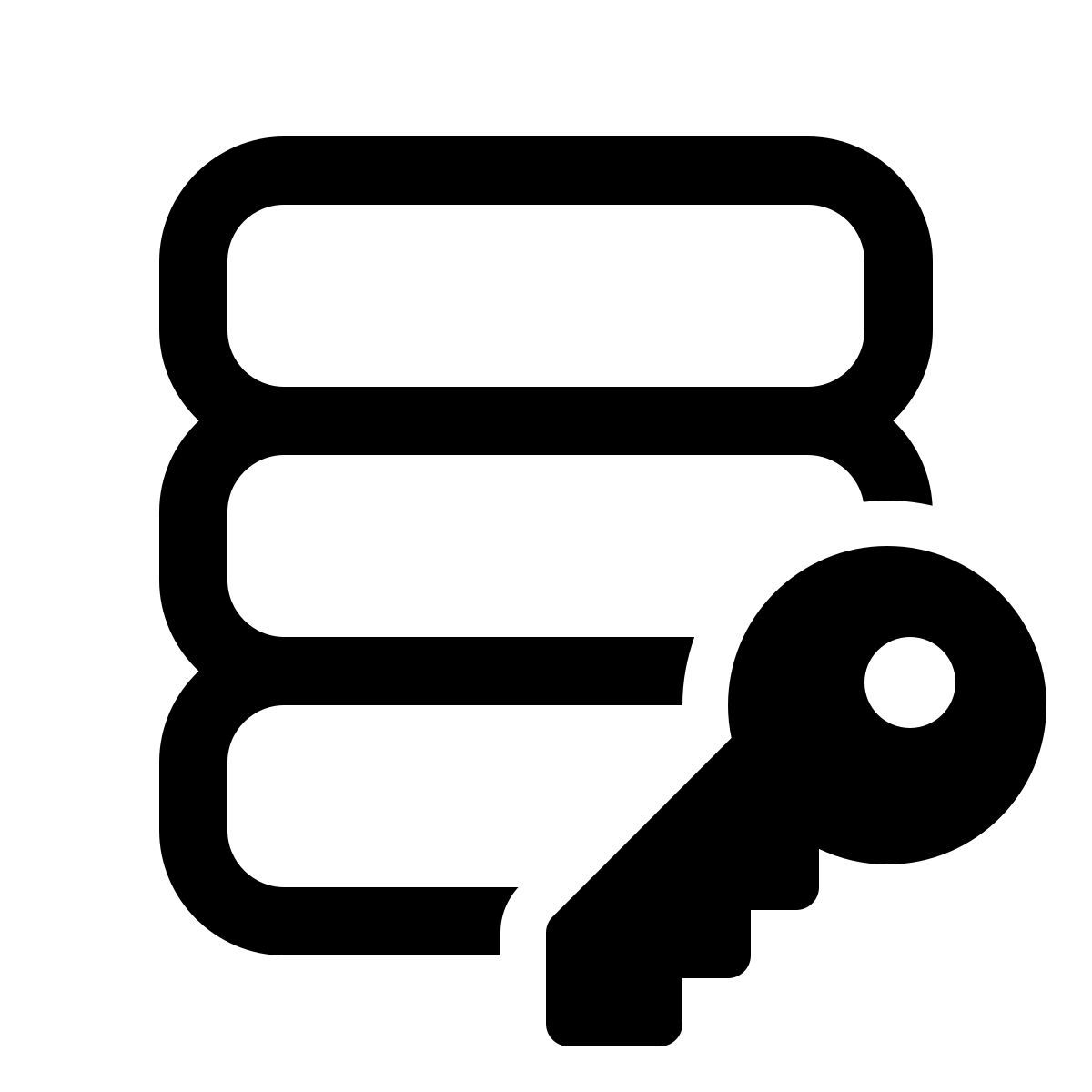 windows 11 outline style datenverschlüsselung icon