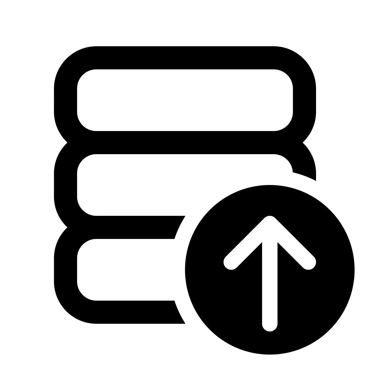 windows 11 outline style wiederherstellung der datenbank icon