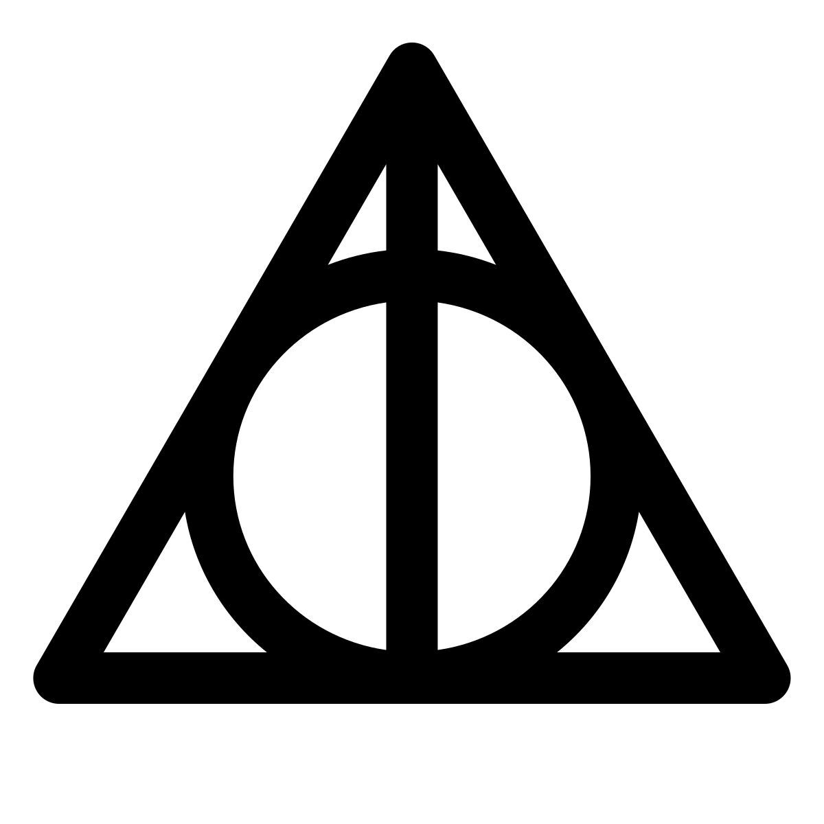 windows 11 outline style 죽음의 성물 icon