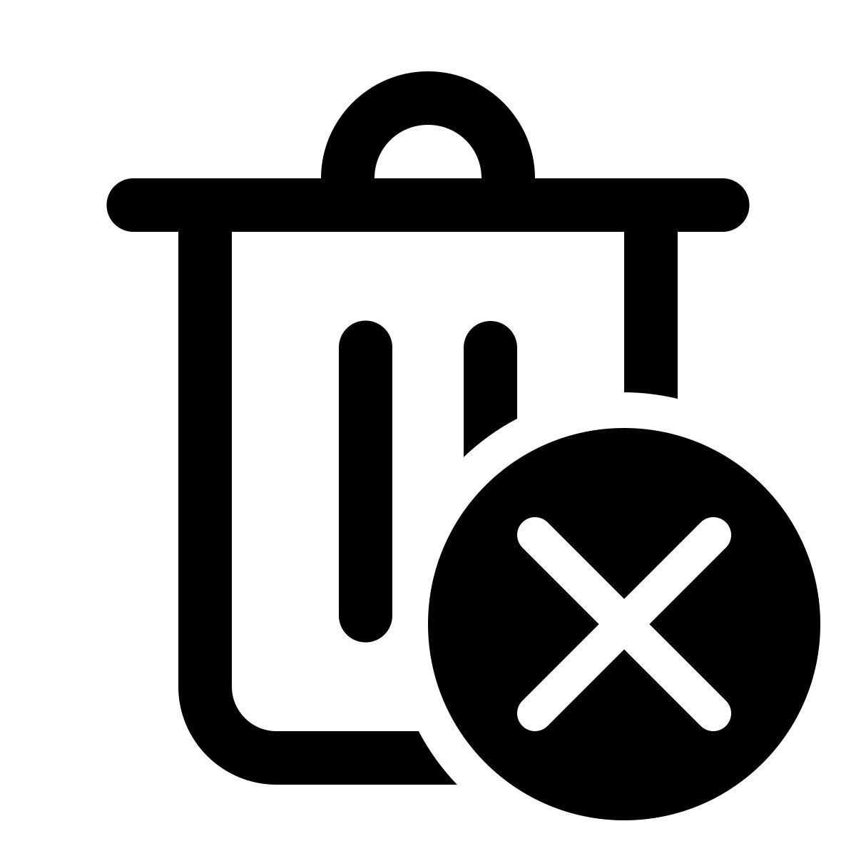 windows 11 outline style eliminar papelera icon