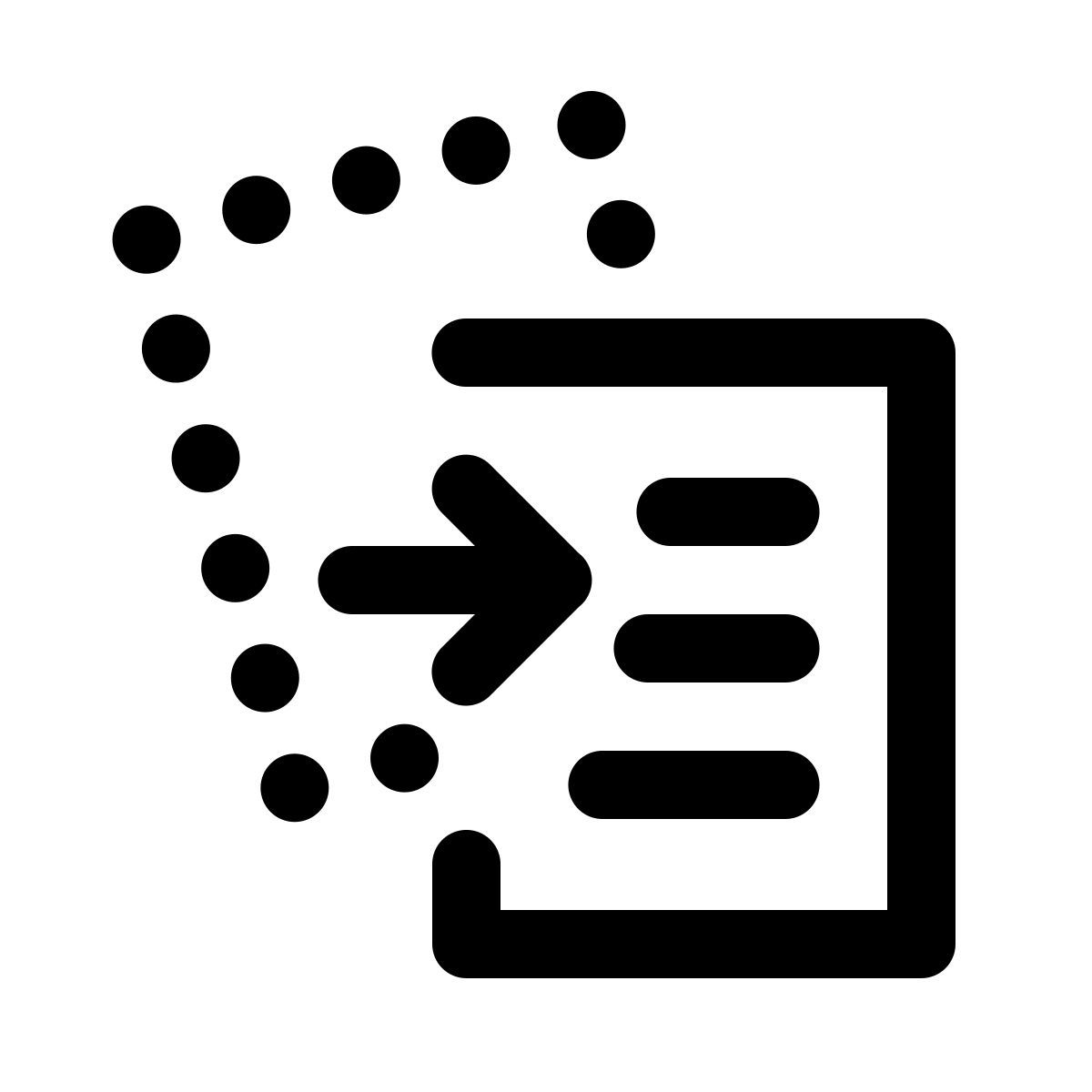 windows 11 outline style auto deskew icon