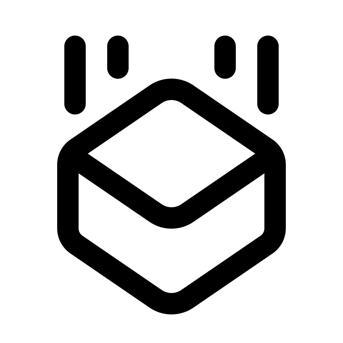 windows 11 outline style no deje caer icon