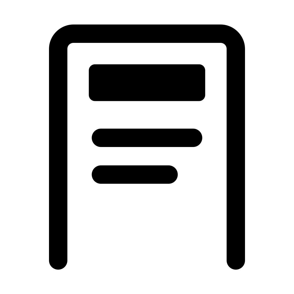 windows 11 outline style 文档标题 icon