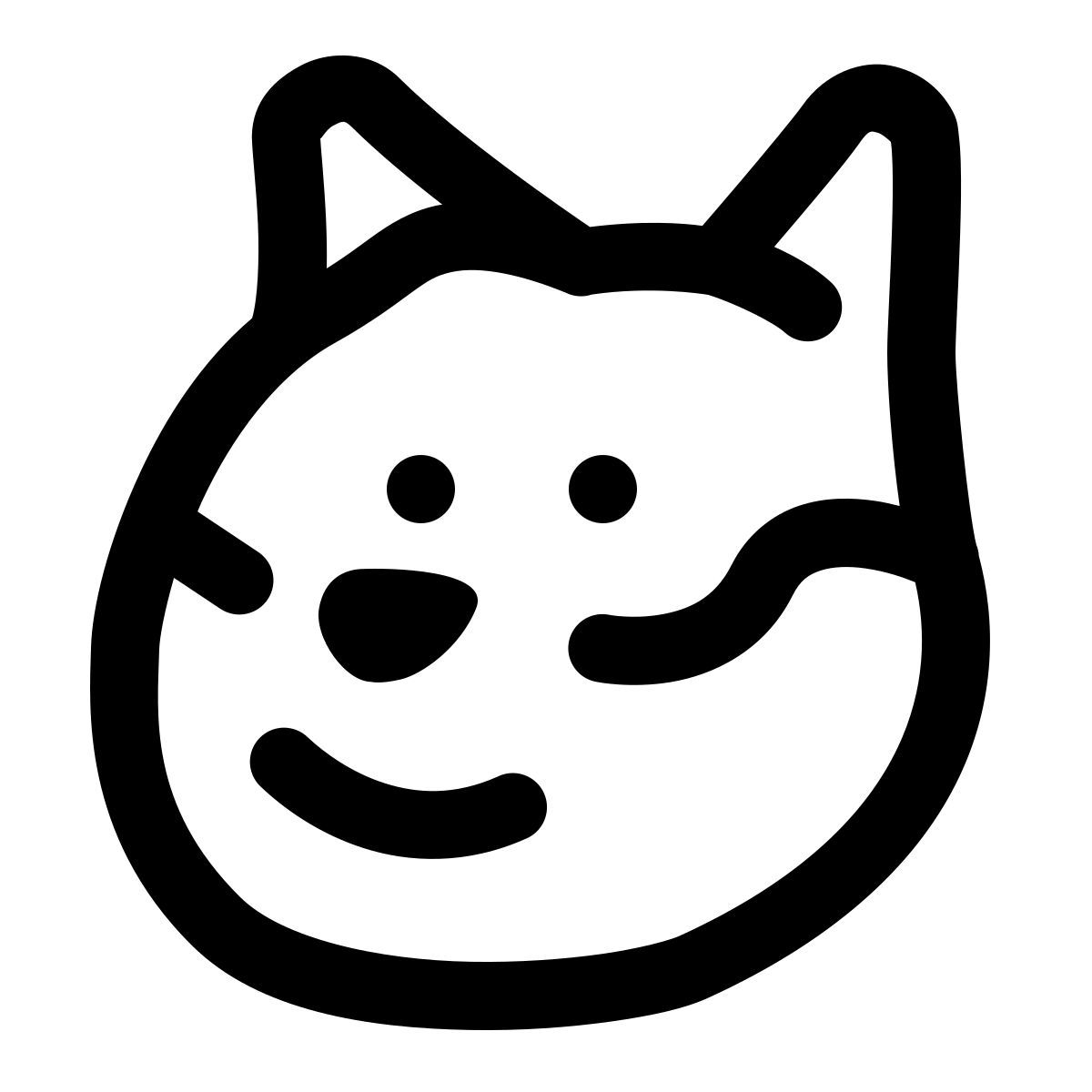 windows 11 outline style 总督 icon