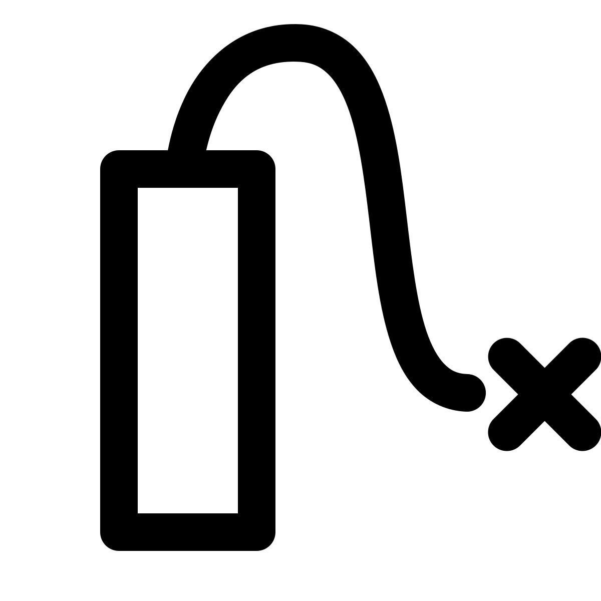 windows 11 outline style 炸药 icon