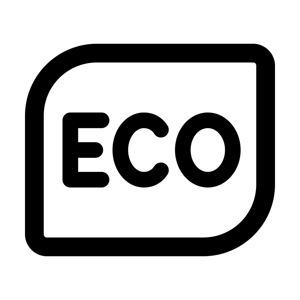 windows 11 outline style 生态驾驶指标 icon