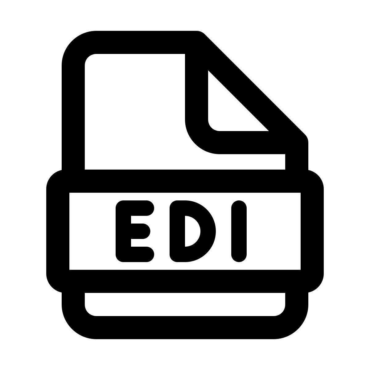 windows 11 outline style edifact icon