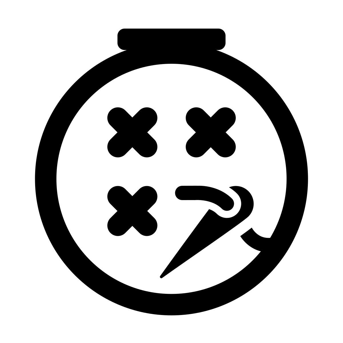 windows 11 outline style 자수 icon