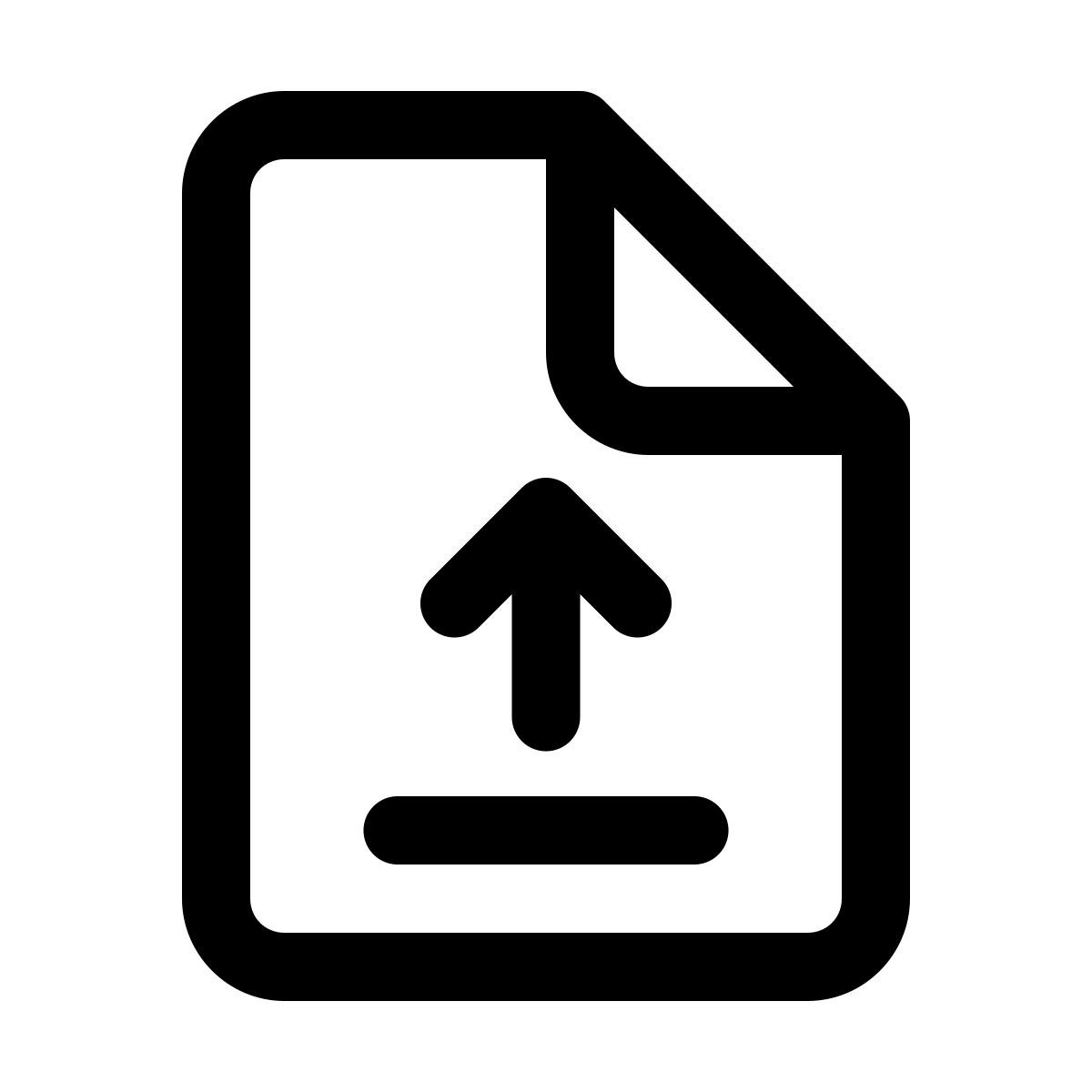 windows 11 outline style 파일 업로드 icon