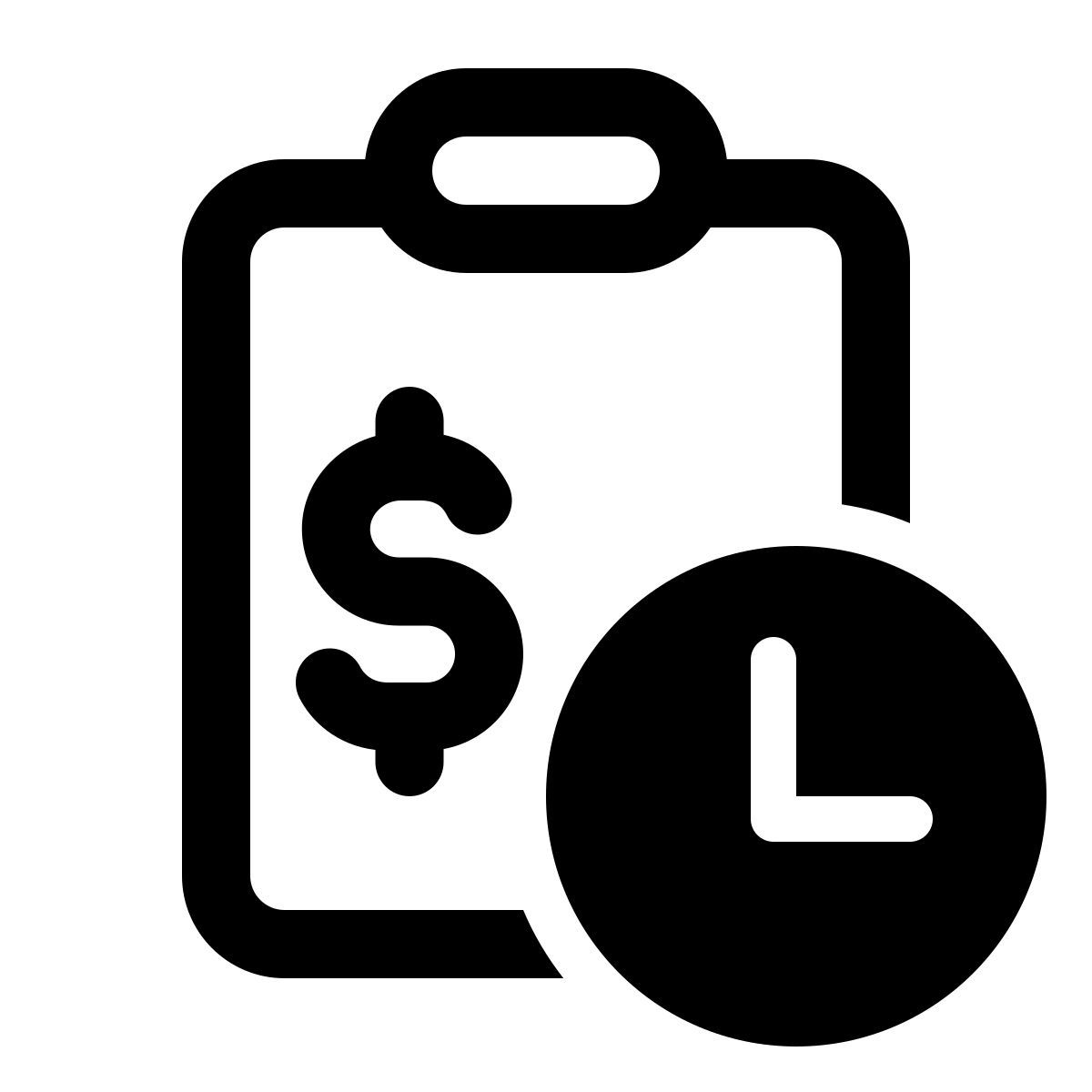 windows 11 outline style 재무 업무 icon