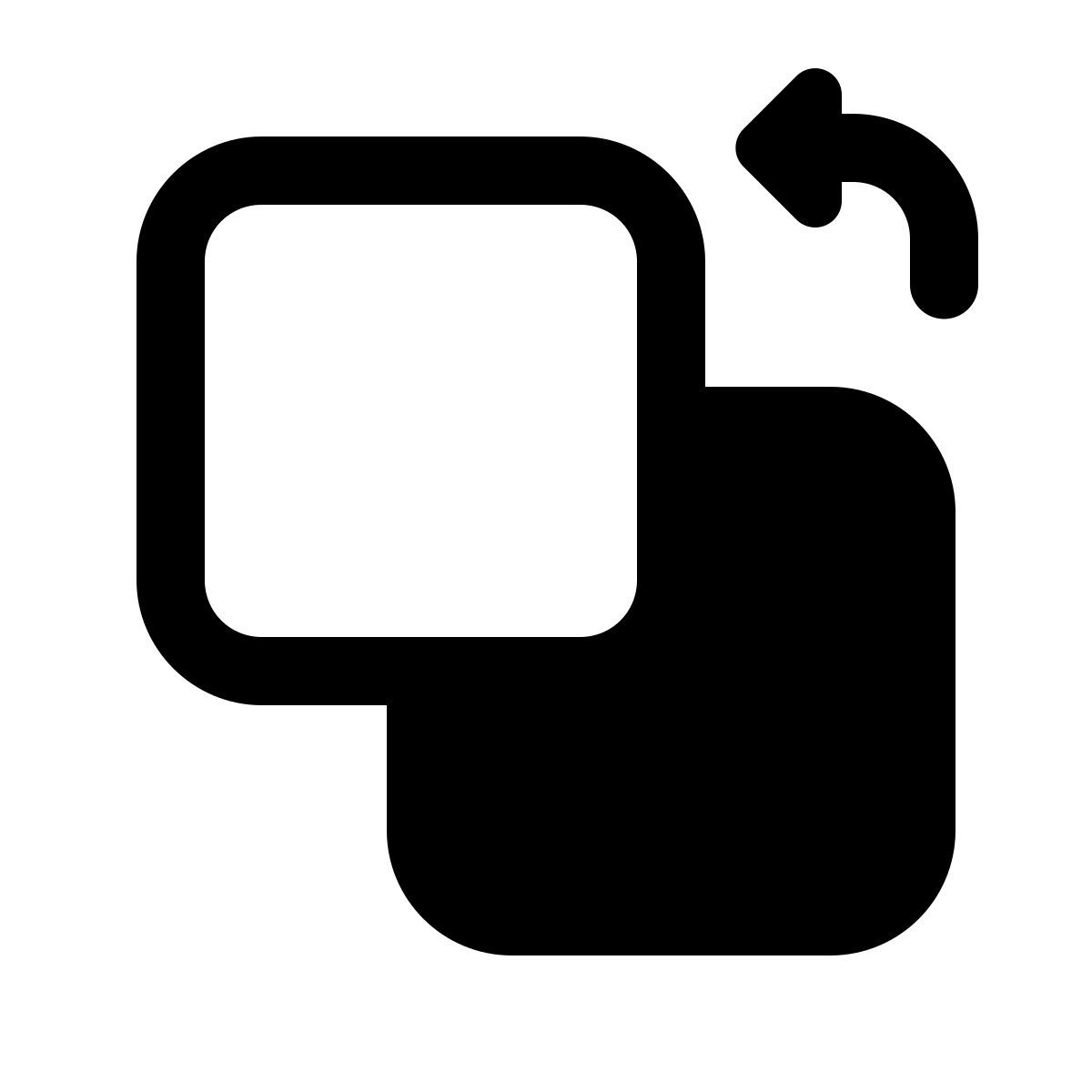 windows 11 outline style front sortierung icon