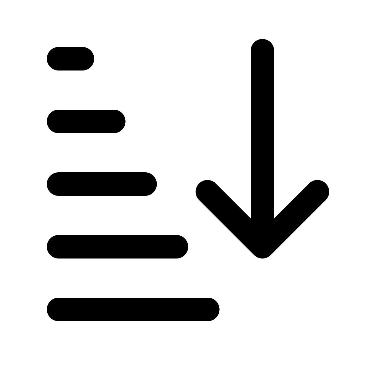 windows 11 outline style tri croissant icon