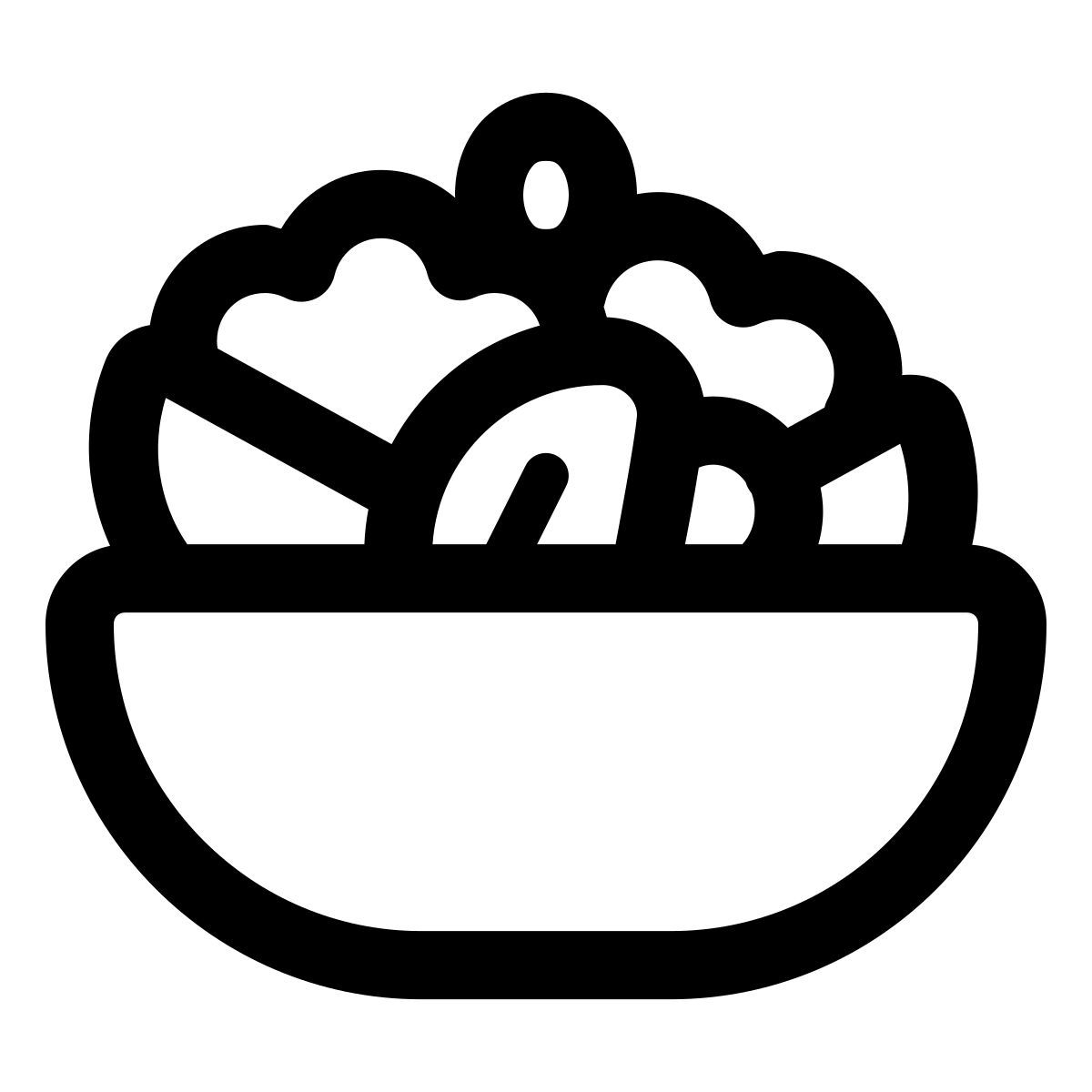 windows 11 outline style salade grecque icon