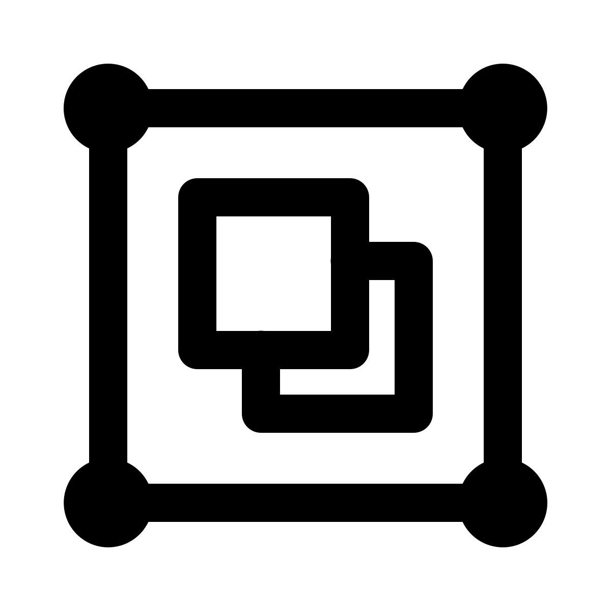 windows 11 outline style objekte gruppieren icon