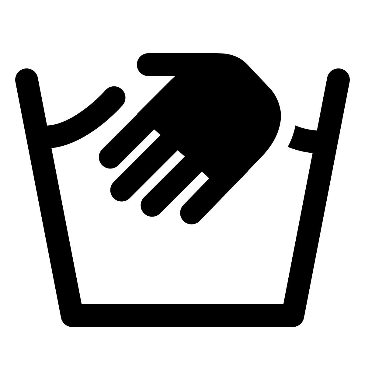 windows 11 outline style 手洗 icon