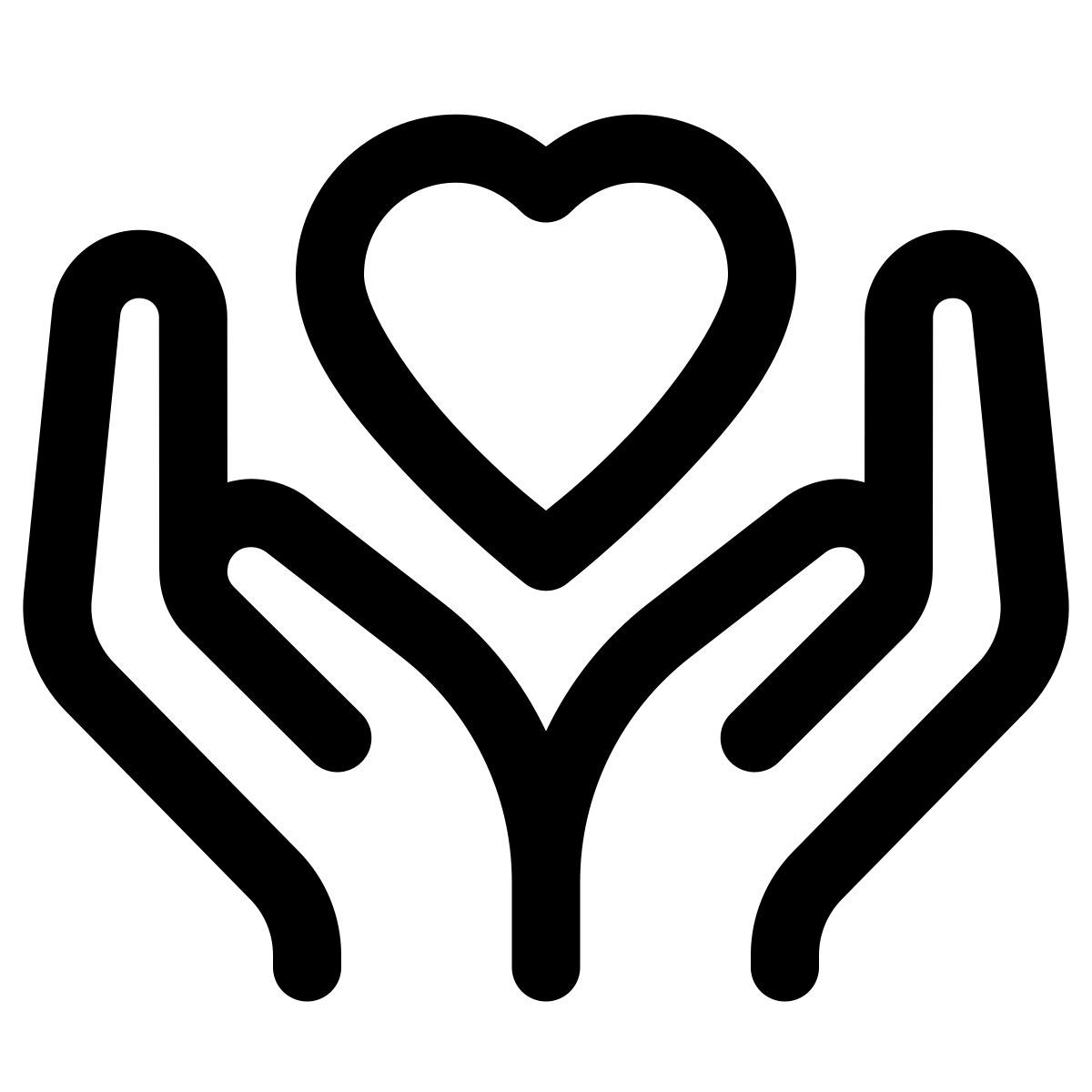 windows 11 outline style fatto a mano icon